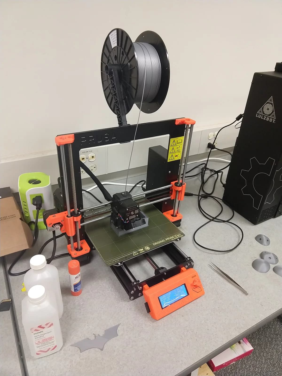 3D printing an enclosure for electronic components.