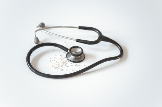 Stethoscope, a medical device of doctors.
